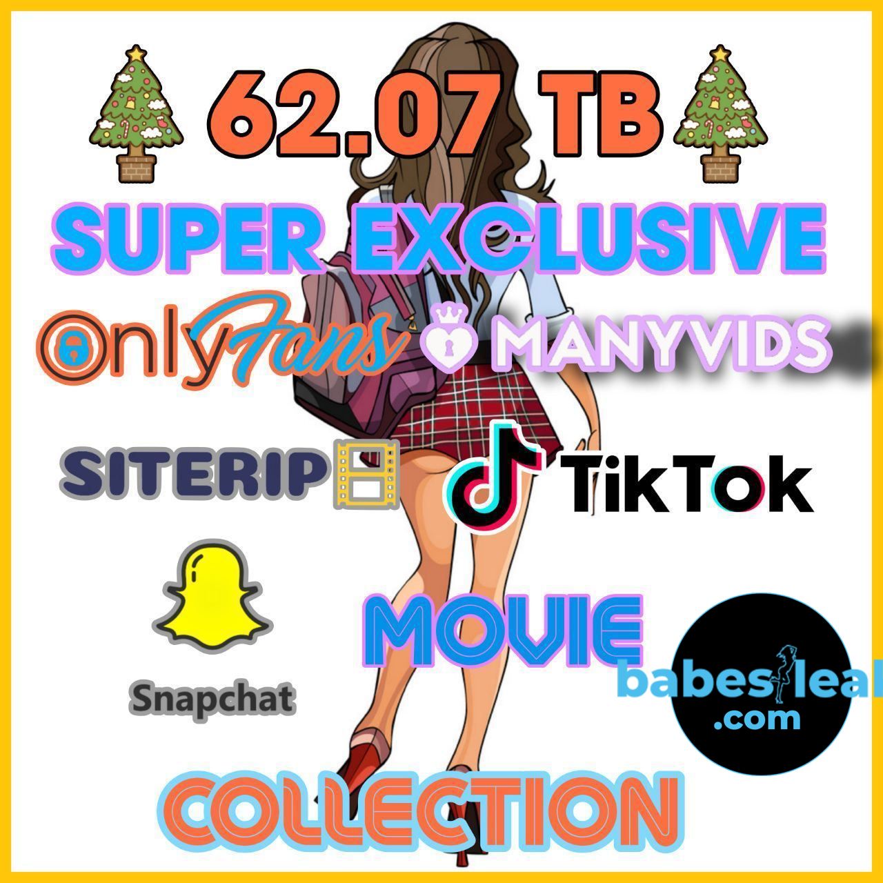 Mega Collection - Onlyfans Manyvids Tiktok Snapchat Siterip leak