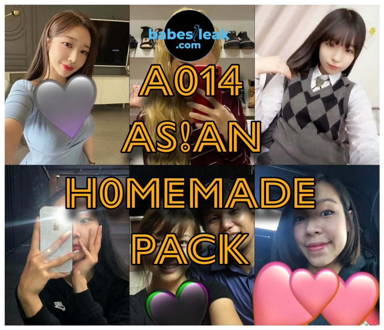 Asian Homemade Pack - A014 - statewins hlb leak